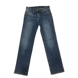 NWT Kids GAP Stretch Straight Jeans Blue Denim Size 14 Boys